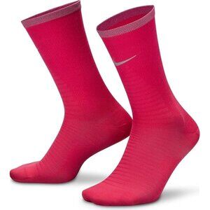 NWT Nike Unisex Spark Dri-FIT Running Crew Socks Pink Size Large (DA3584-667)